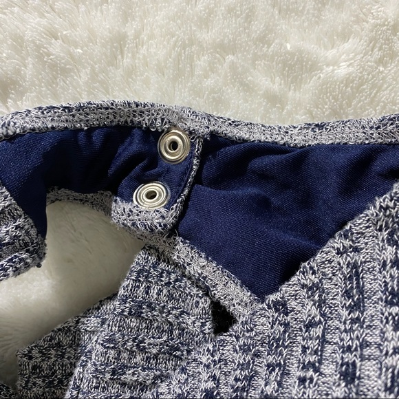 PRIVACY PLEASE Ribbed Button Front Bodysuit - Picture 6 of 7